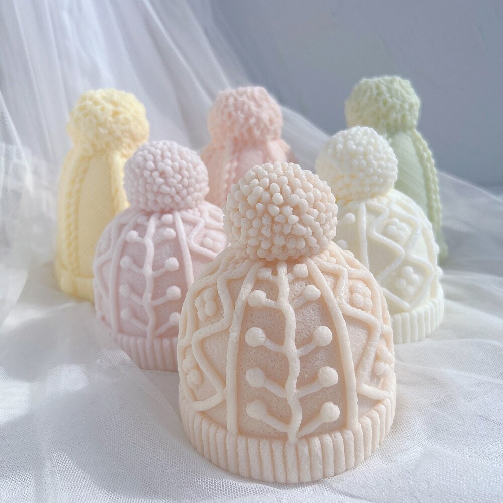 Winter knitted Hat Silicone Mold