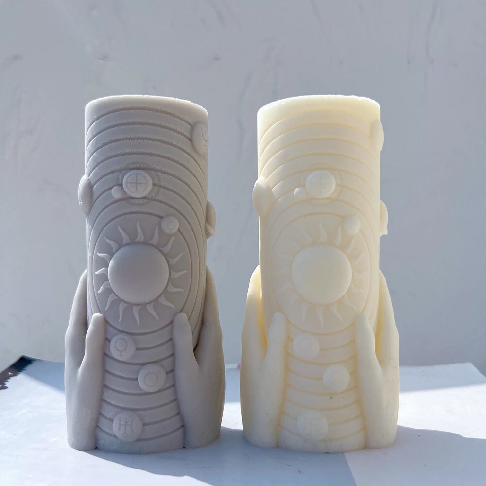 Solar Planetarium Pillar Silicone Mould
