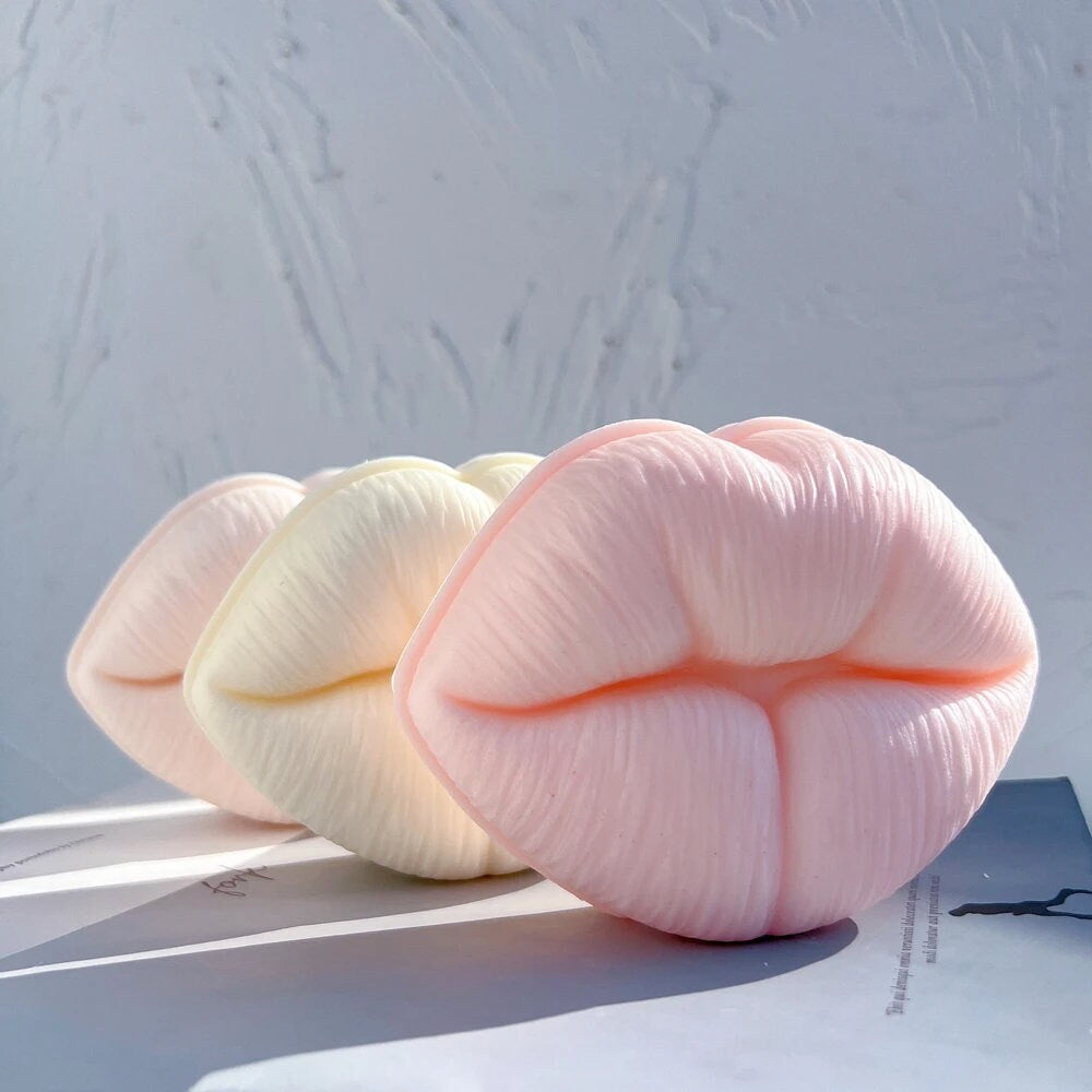 Hot Lip Silicone Candle Mold