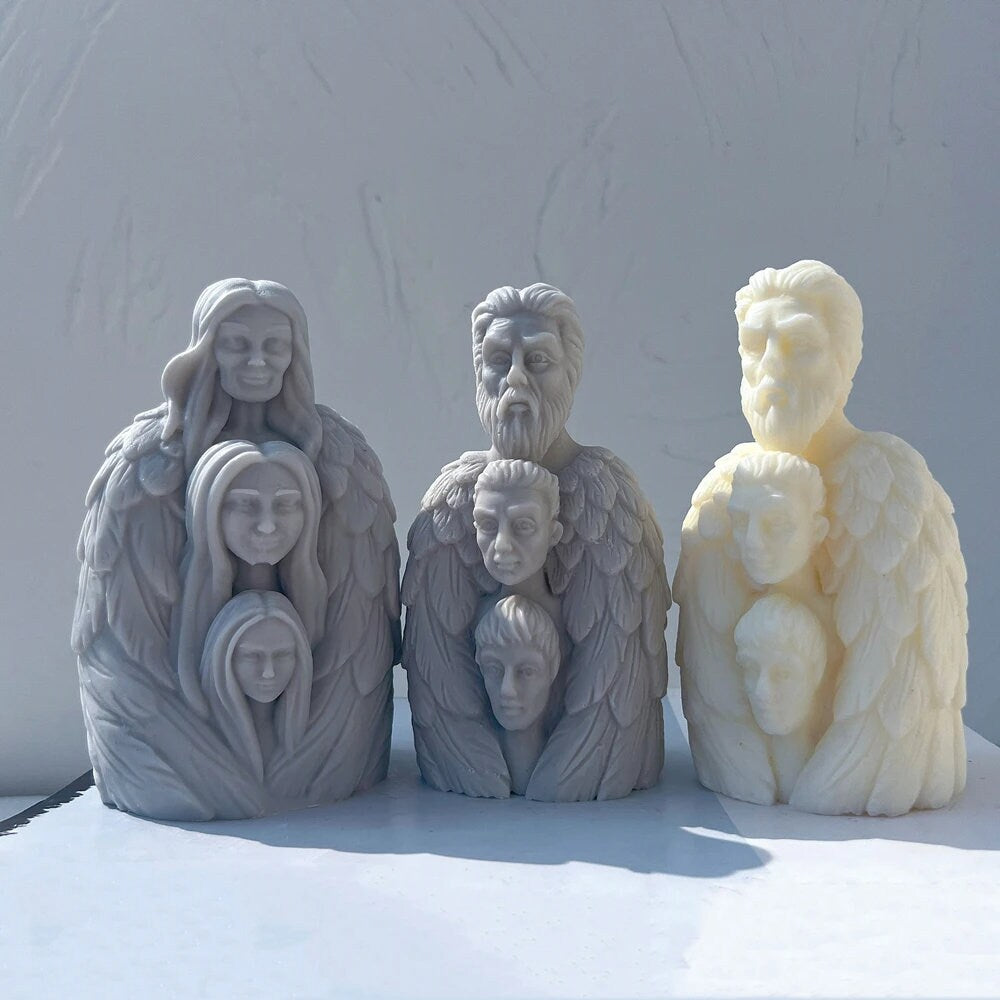 Male Feminine Statue Candle Mold