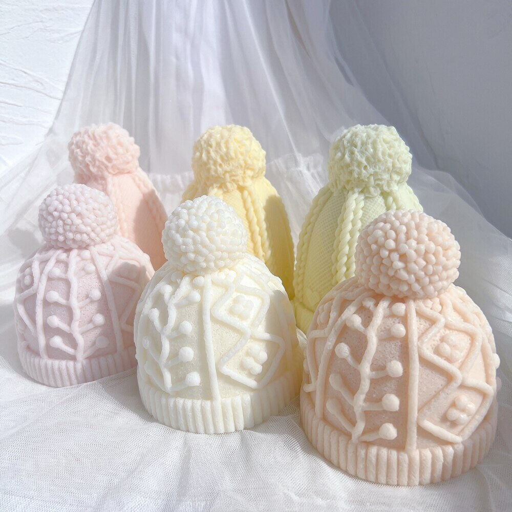 Winter knitted Hat Silicone Mold