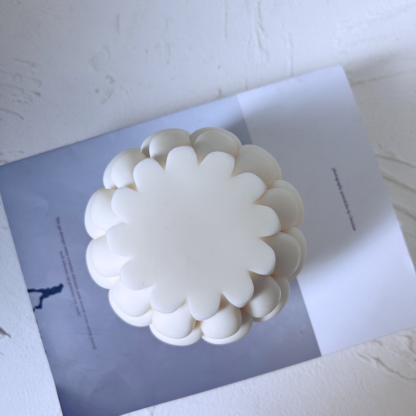 Large Twirl Draid Candle Mold