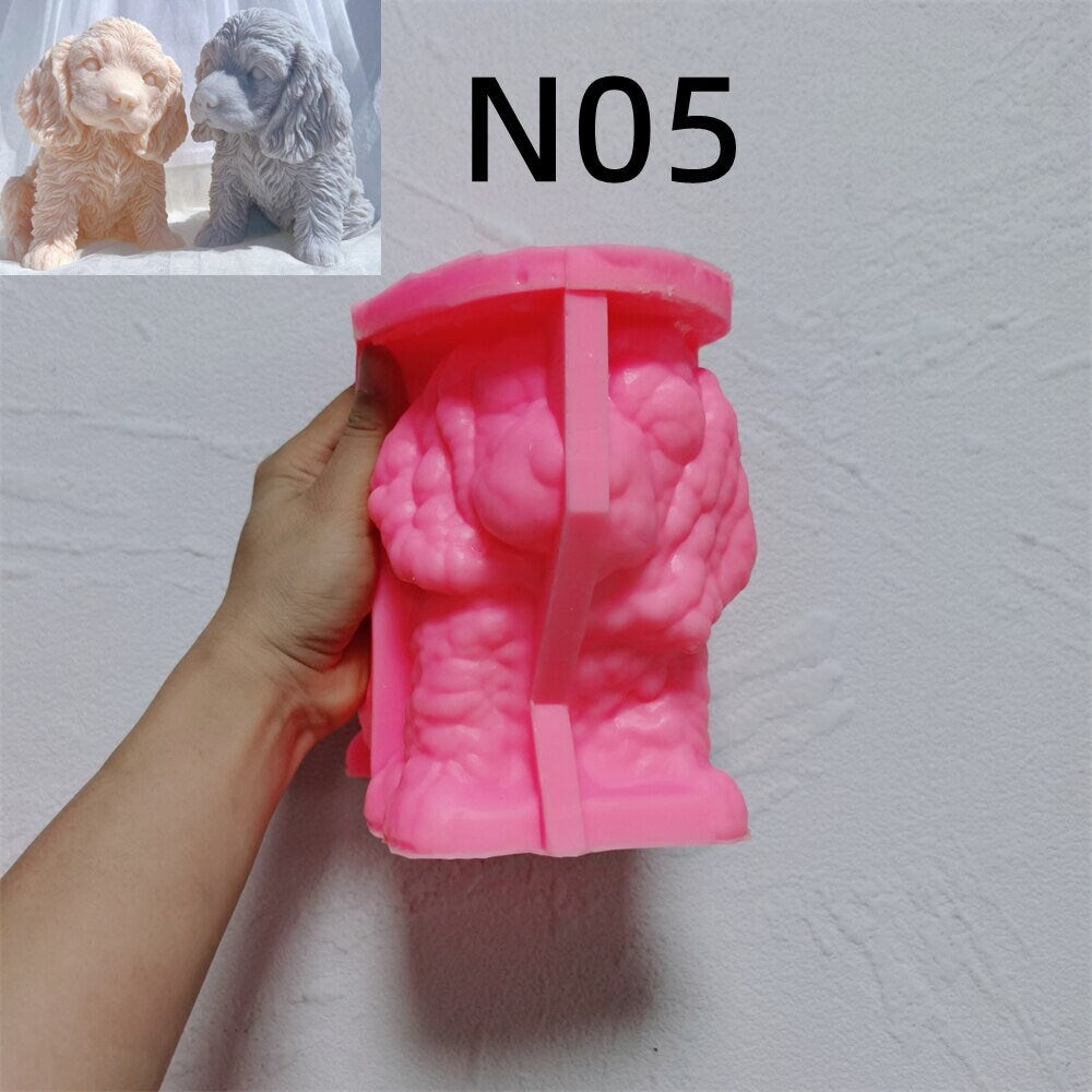 English Cocker Spaniel Puppy Candle Mold