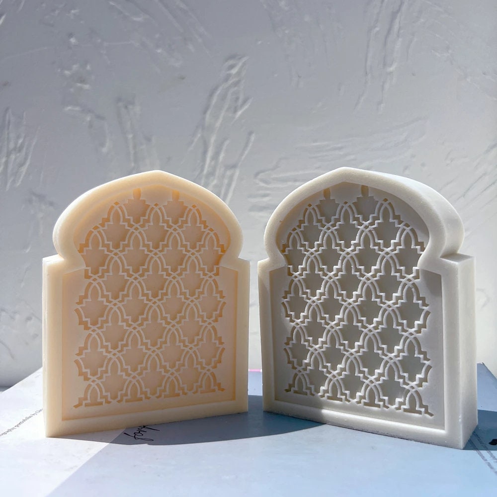 Islamic Arch Frame Silicone Candle Mold