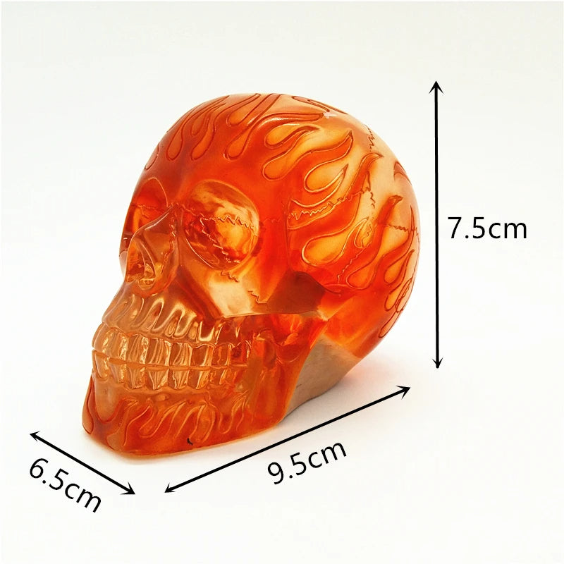 Fire Skull Silicone Mold