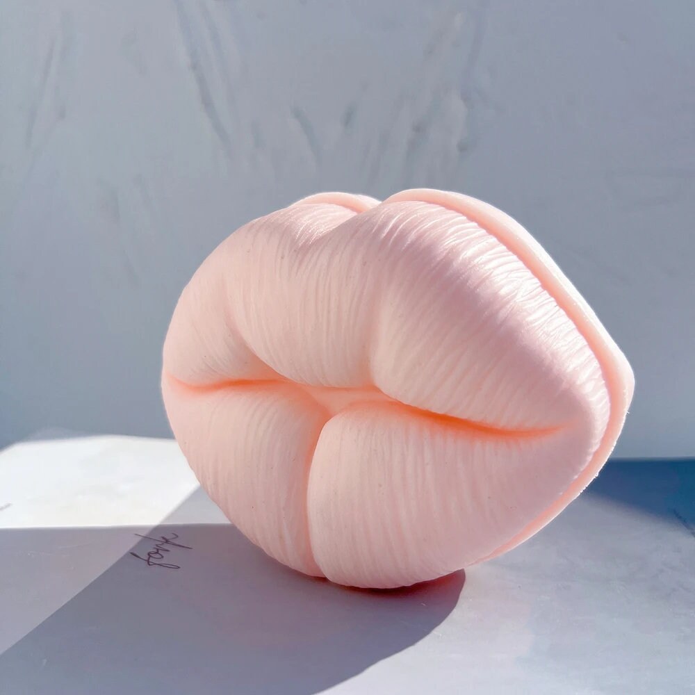 Hot Lip Silicone Candle Mold