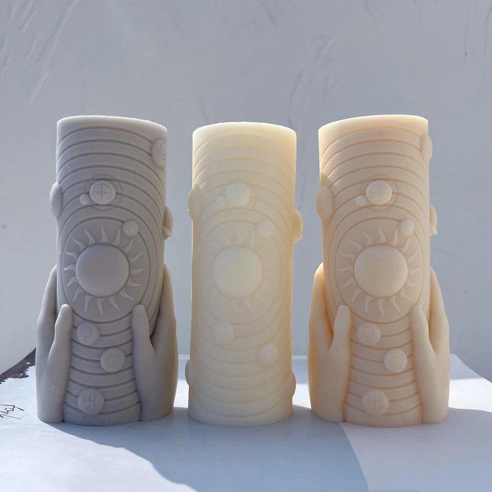 Solar Planetarium Pillar Silicone Mould