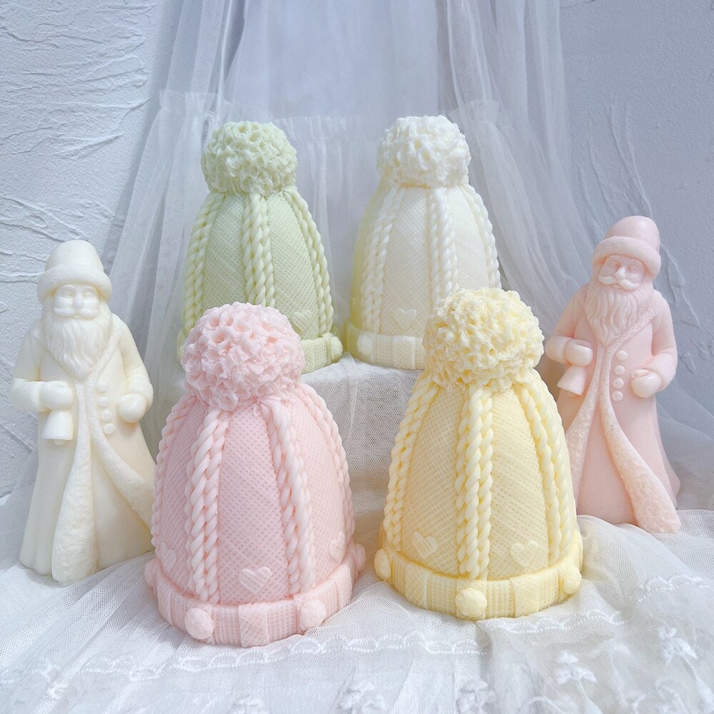 Winter knitted Hat Silicone Mold