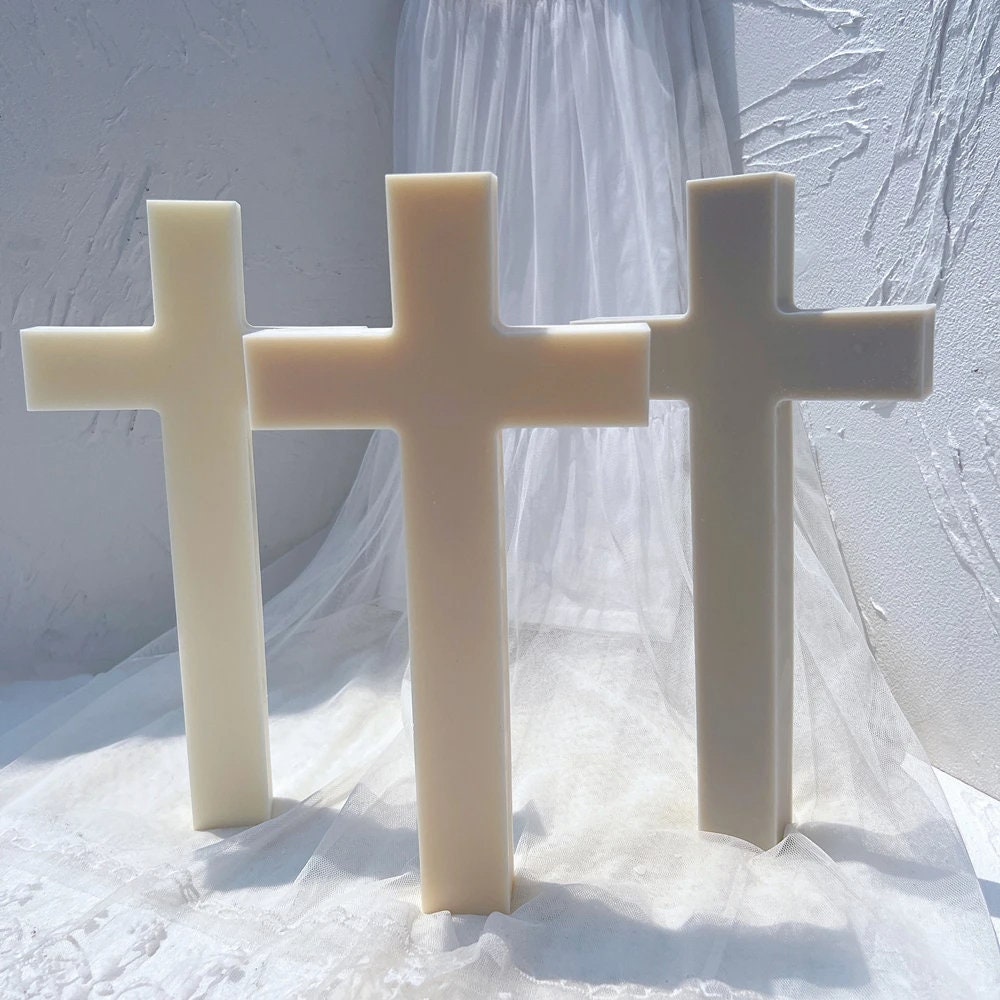 Big Cross Candle Silicone Candle Mold