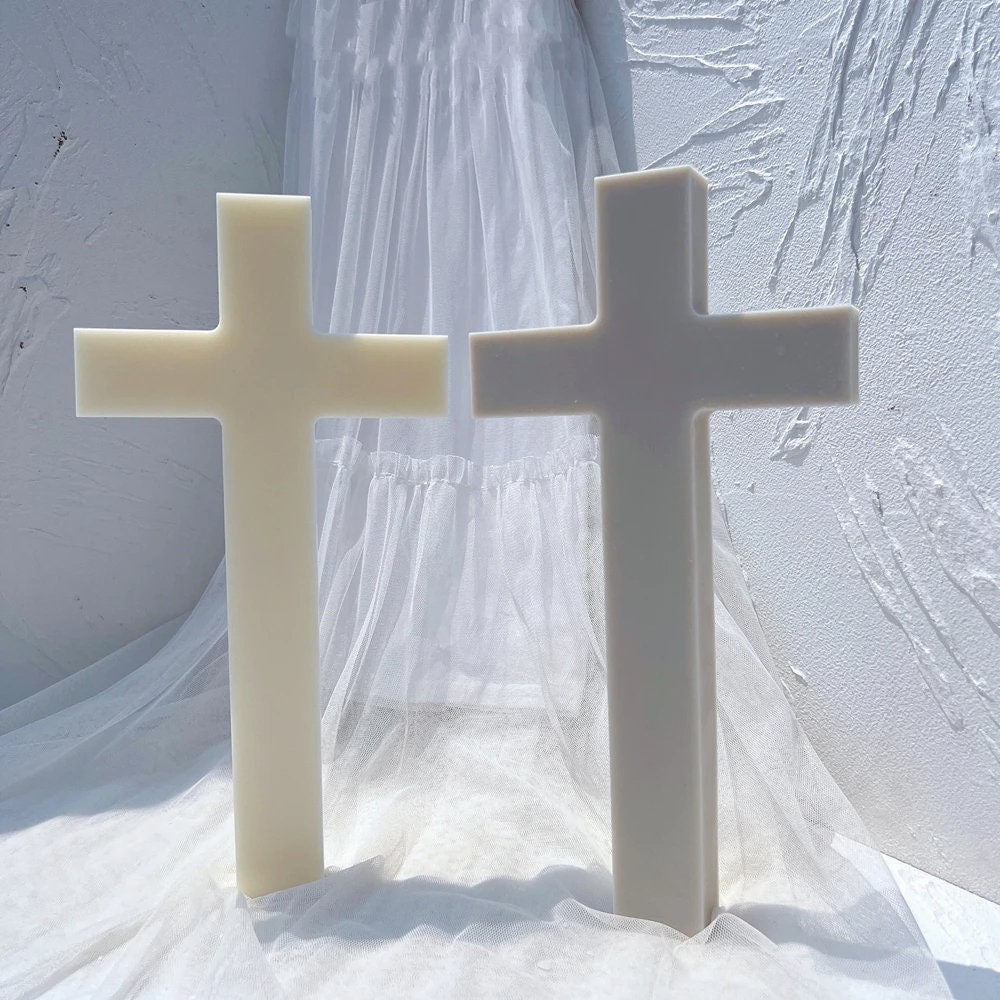 Big Cross Candle Silicone Candle Mold