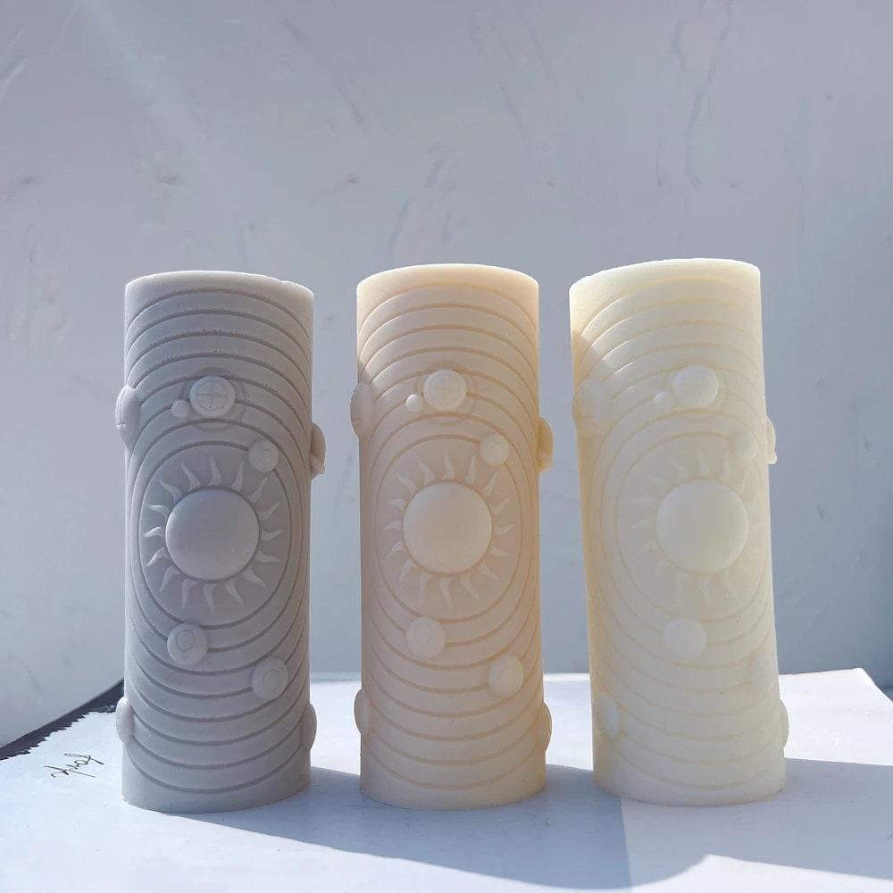 Solar Planetarium Pillar Silicone Mould