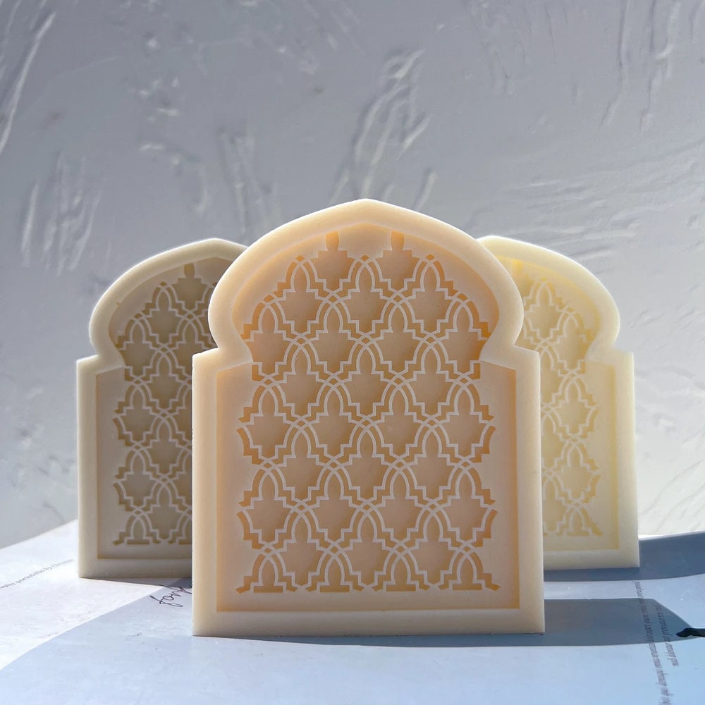 Islamic Arch Frame Silicone Candle Mold