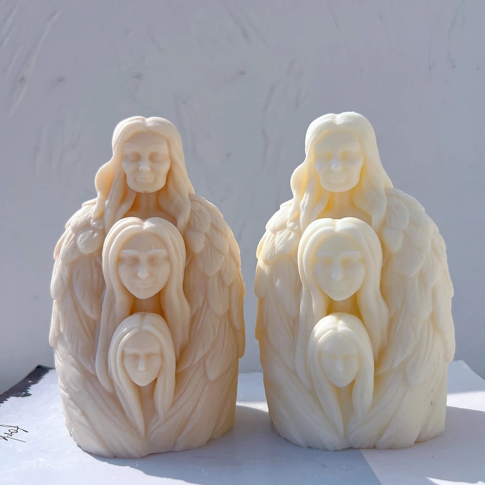 Male Feminine Statue Candle Mold