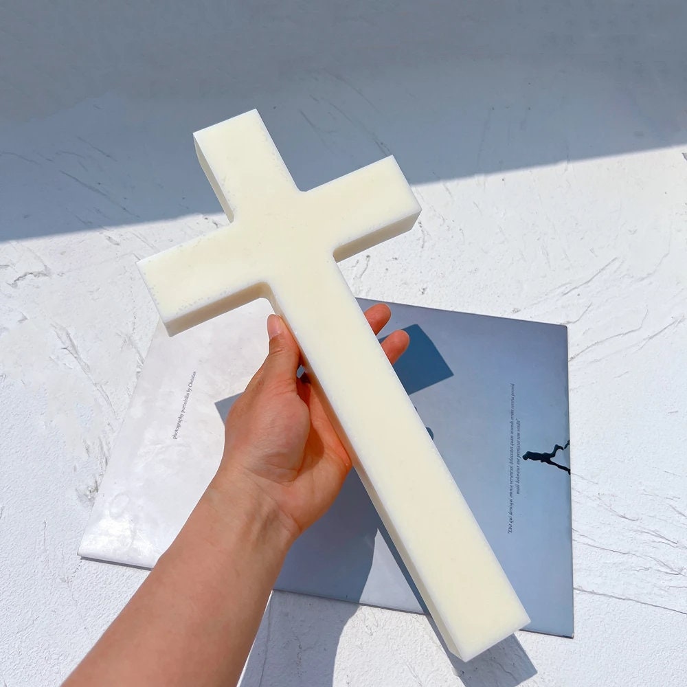 Big Cross Candle Silicone Candle Mold