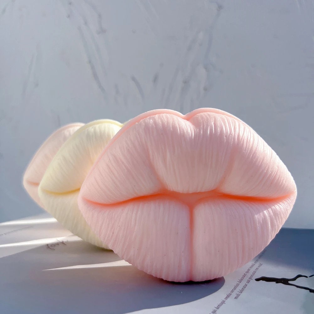 Hot Lip Silicone Candle Mold