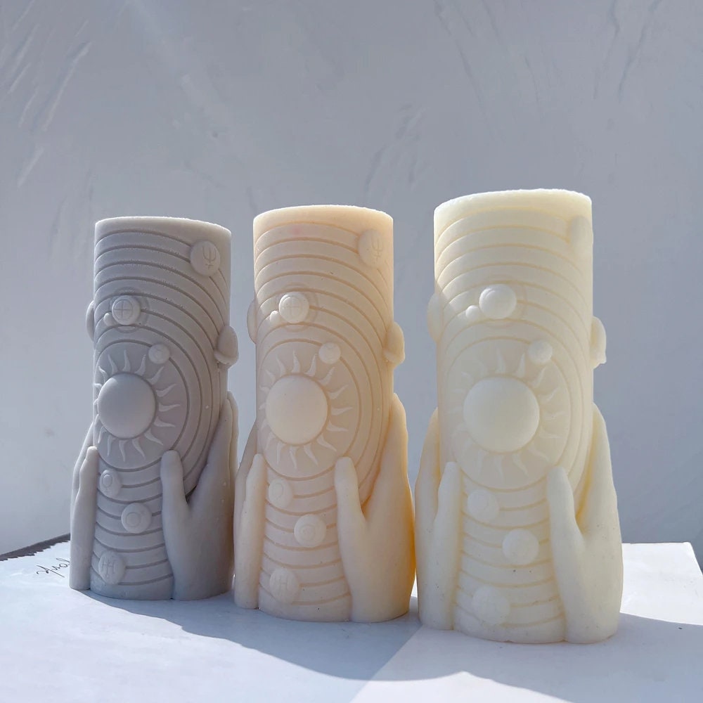 Solar Planetarium Pillar Silicone Mould