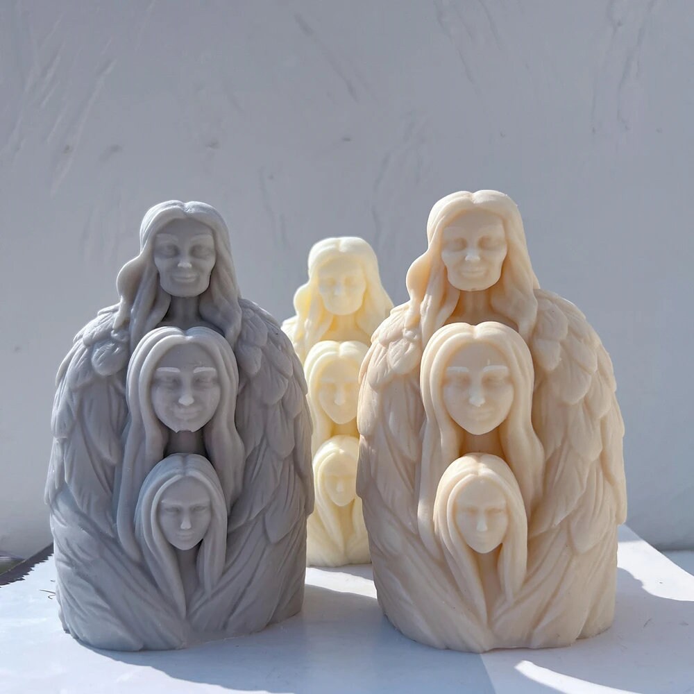 Male Feminine Statue Candle Mold