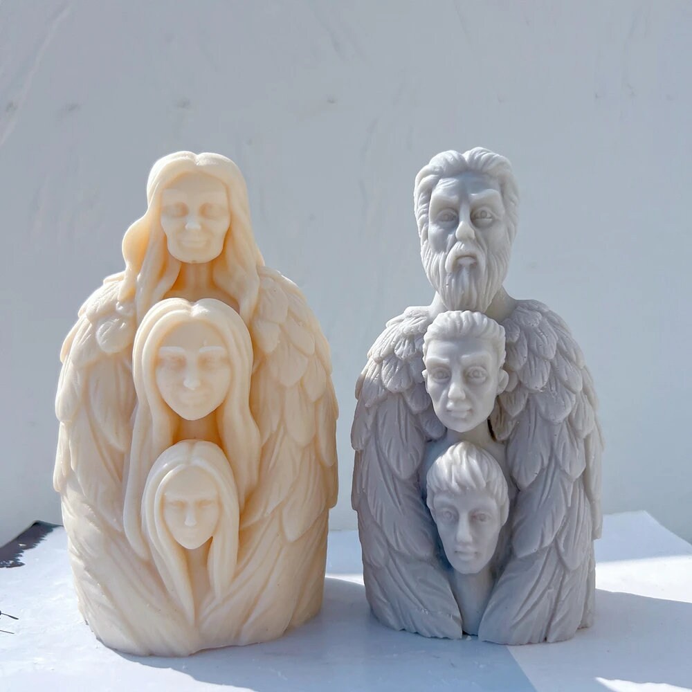 Male Feminine Statue Candle Mold