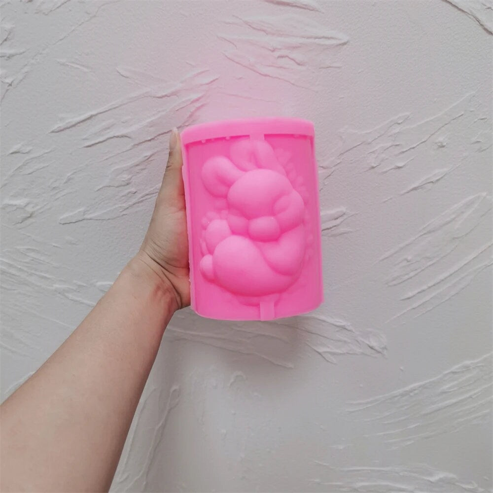 Bunny Rabbit Silicone Candle Mold