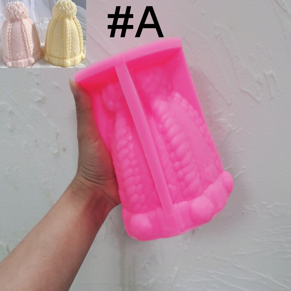 Winter knitted Hat Silicone Mold