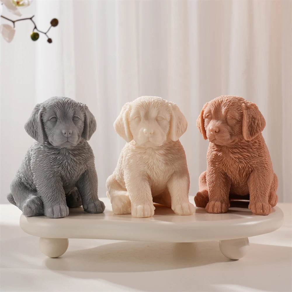 Golden Retriever Dog Candle Mold | Dog Candle Mold