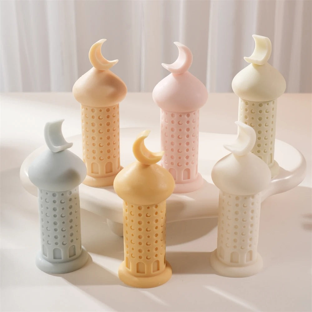 Islamic Ramadan Kareem Lantern Silicone Mold - Candle Mold Supplies