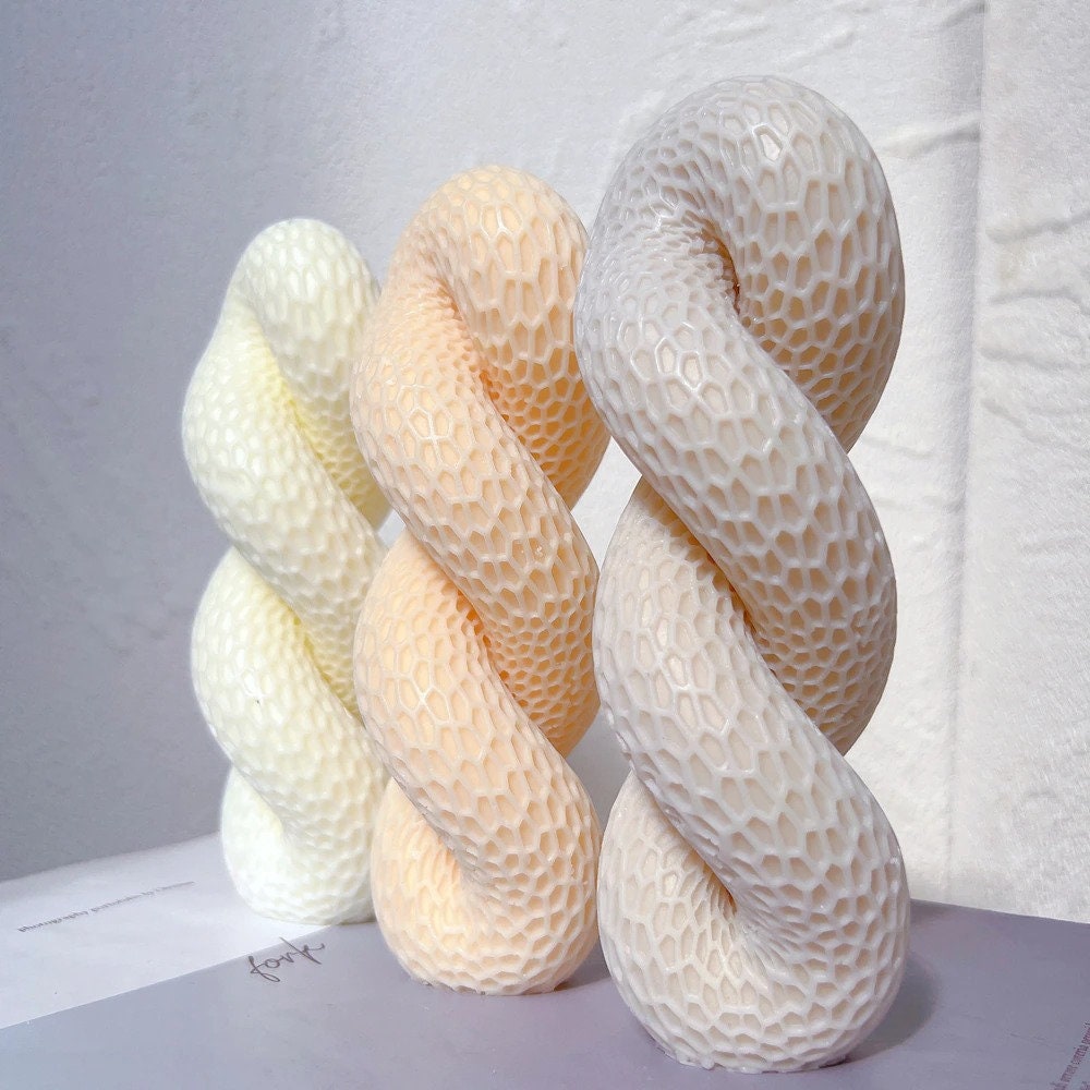 Knot Pillar Candle Silicone Mold | Pillar Mold