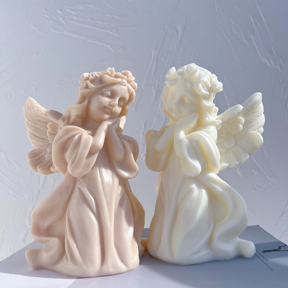 Prayer Angel Figurine Silicone Mold