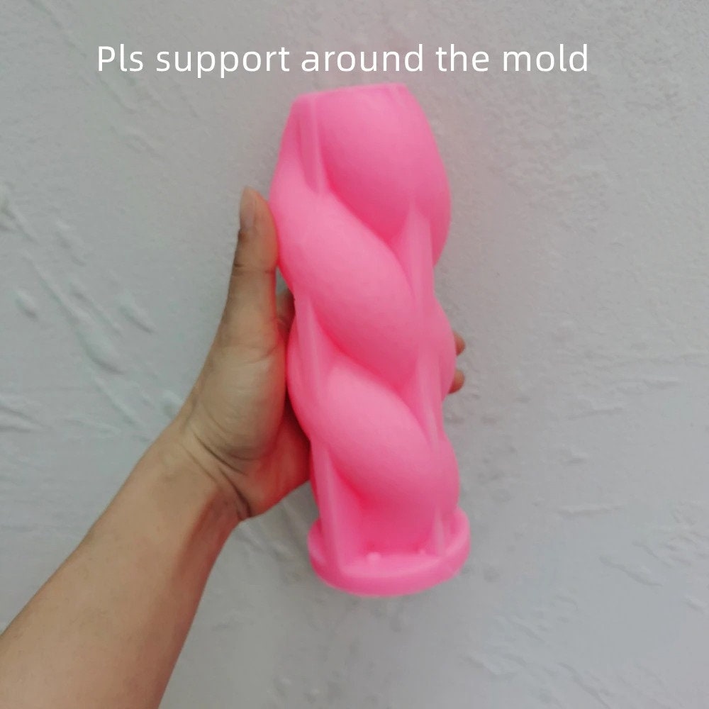 Knot Pillar Candle Silicone Mold | Pillar Mold