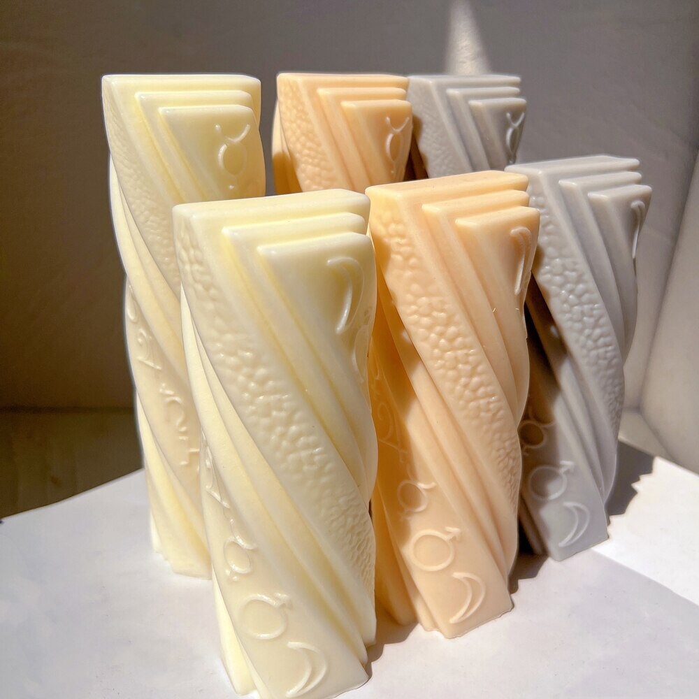 Astrological Pillar Silicone Candle Mold