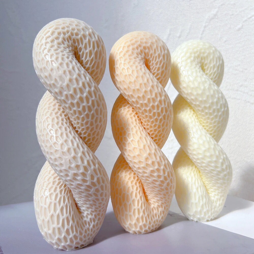 Knot Pillar Candle Silicone Mold | Pillar Mold