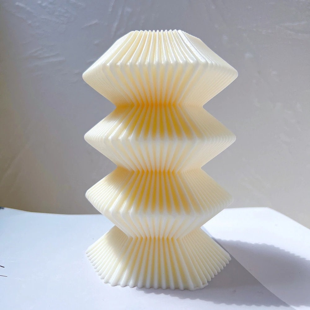 Ribbed Pillar Candle Mould
