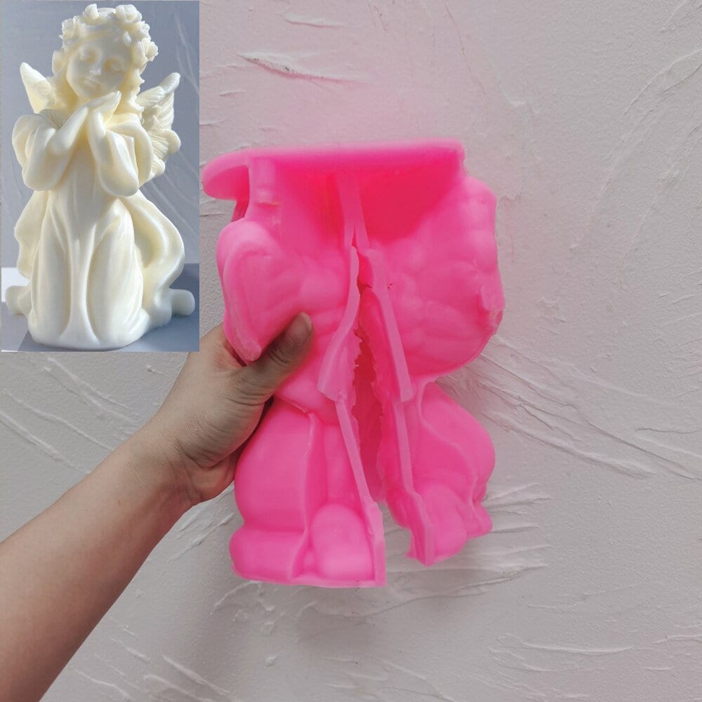 Prayer Angel Figurine Silicone Mold