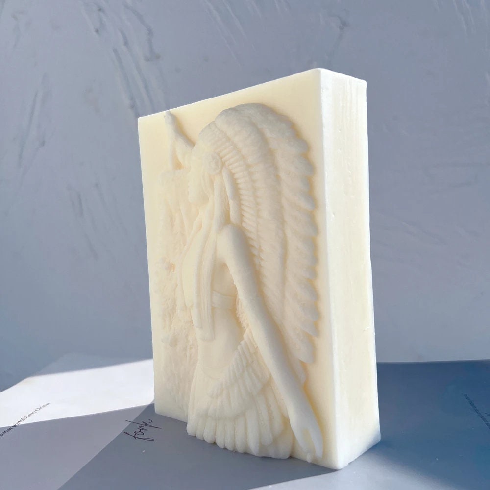 Indiana Woman Hunter Candle mold