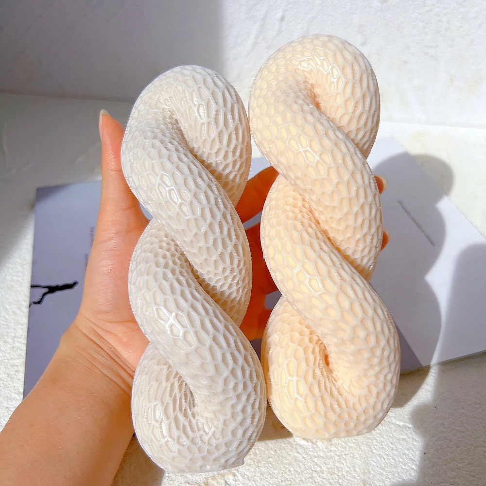 Knot Pillar Candle Silicone Mold | Pillar Mold