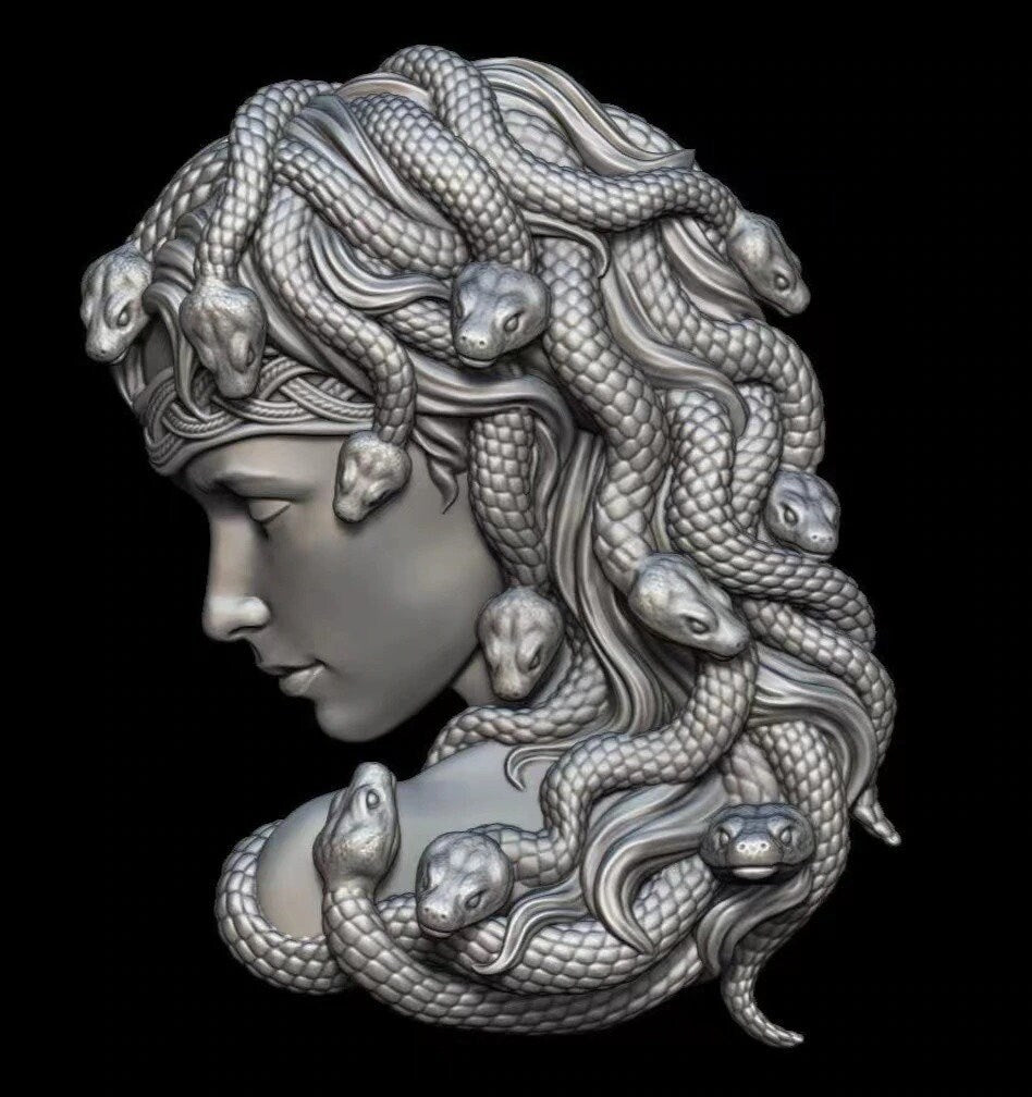 Snake Head Medusa Silicone Molds | Medusa Mold