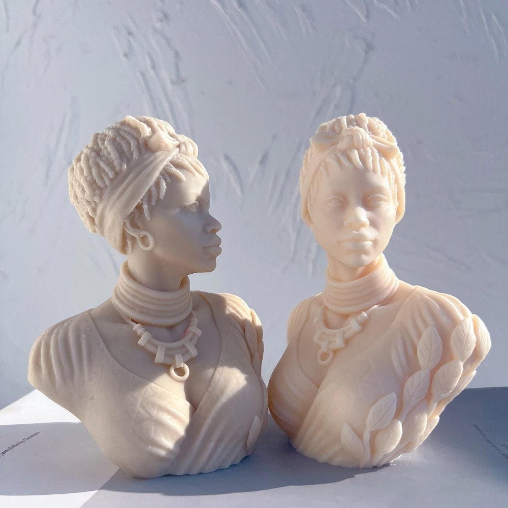African Female Goddesst Silicone Molds | Mold