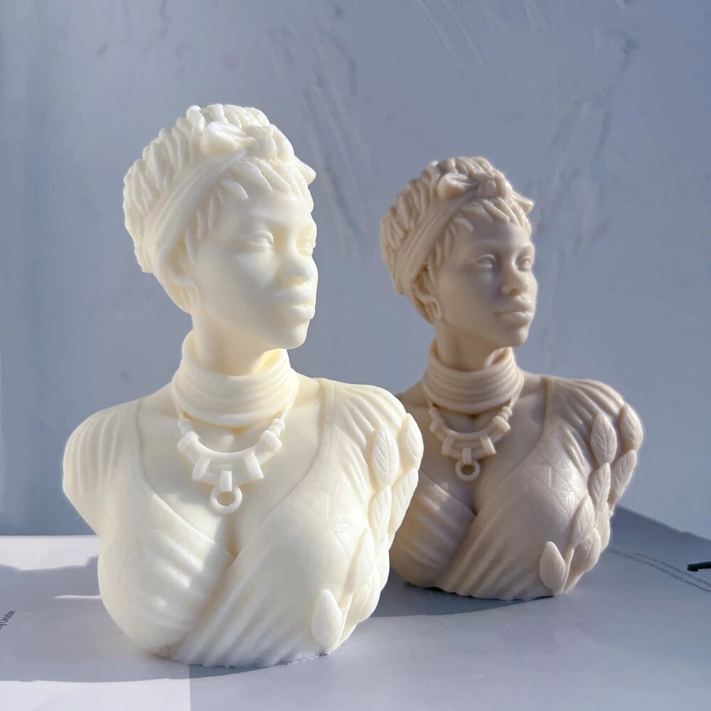 African Female Goddesst Silicone Molds | Mold