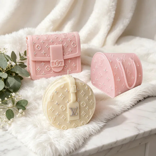 Luxury Handbag Silicone Candle Mold