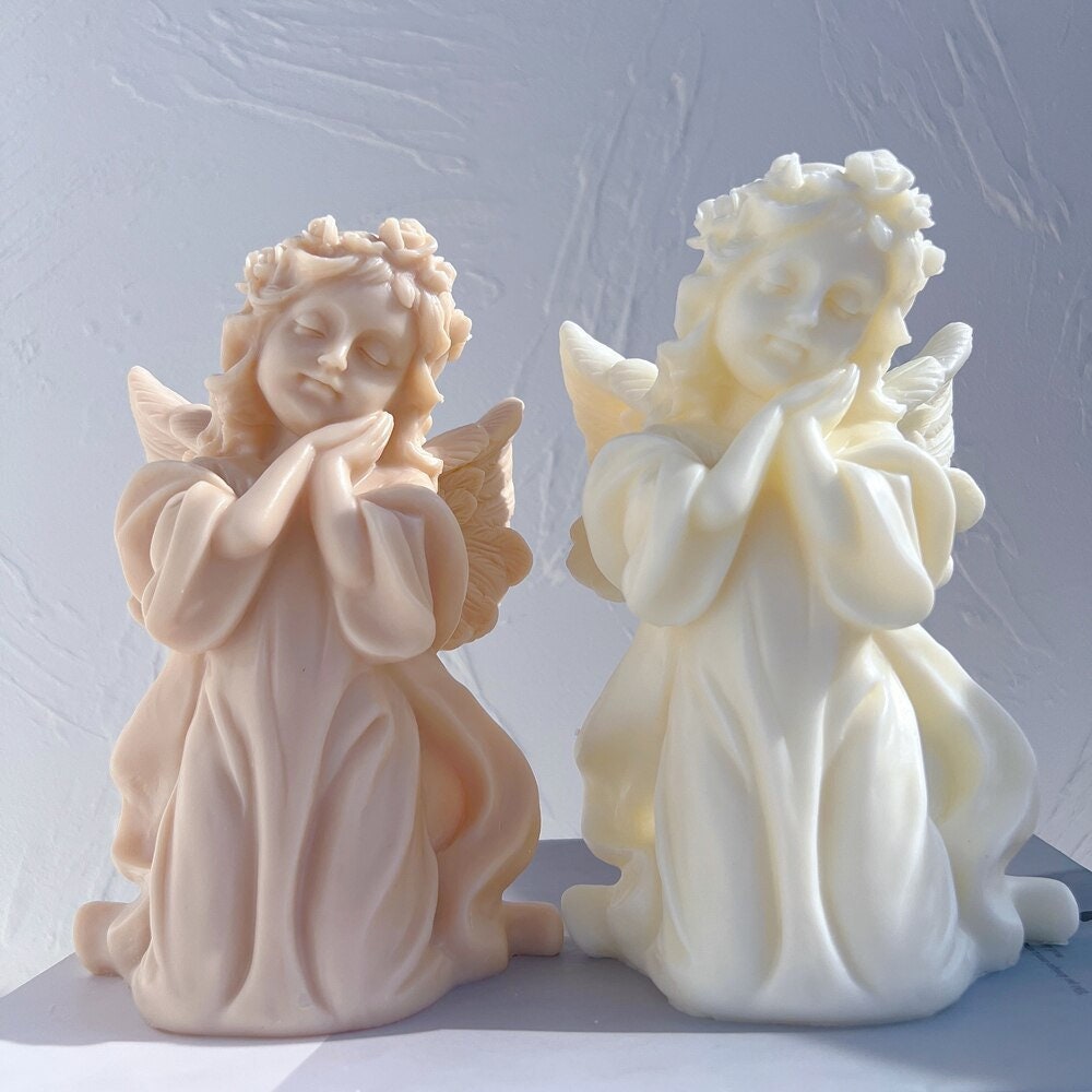 Prayer Angel Figurine Silicone Mold