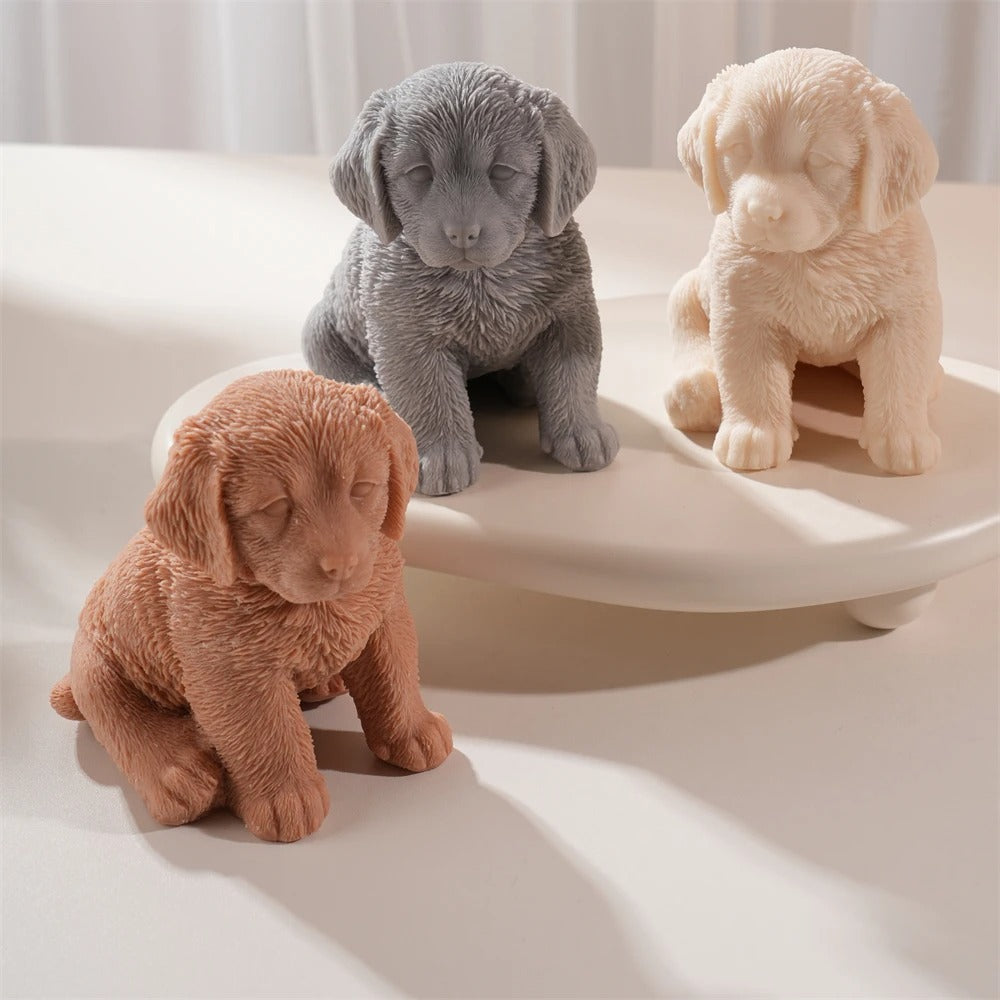 Golden Retriever Dog Candle Mold | Dog Candle Mold
