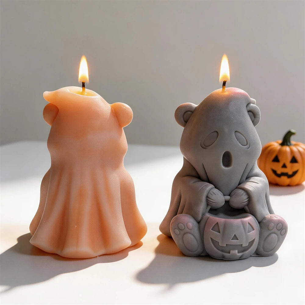 Jack O Lantern Ghost Silicone Mold