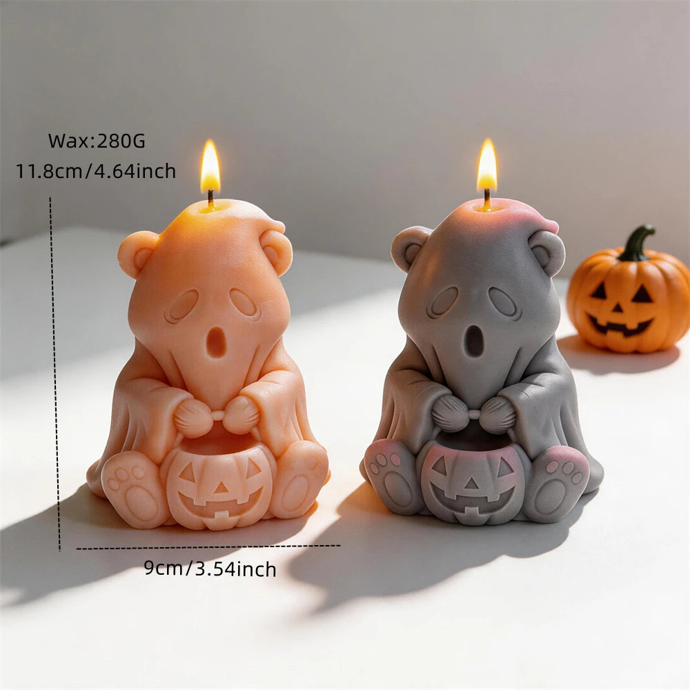 Jack O Lantern Ghost Silicone Mold