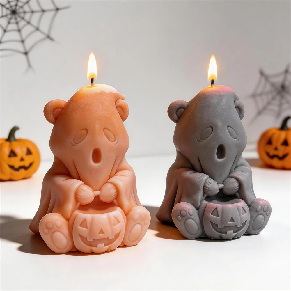 Jack O Lantern Ghost Silicone Mold