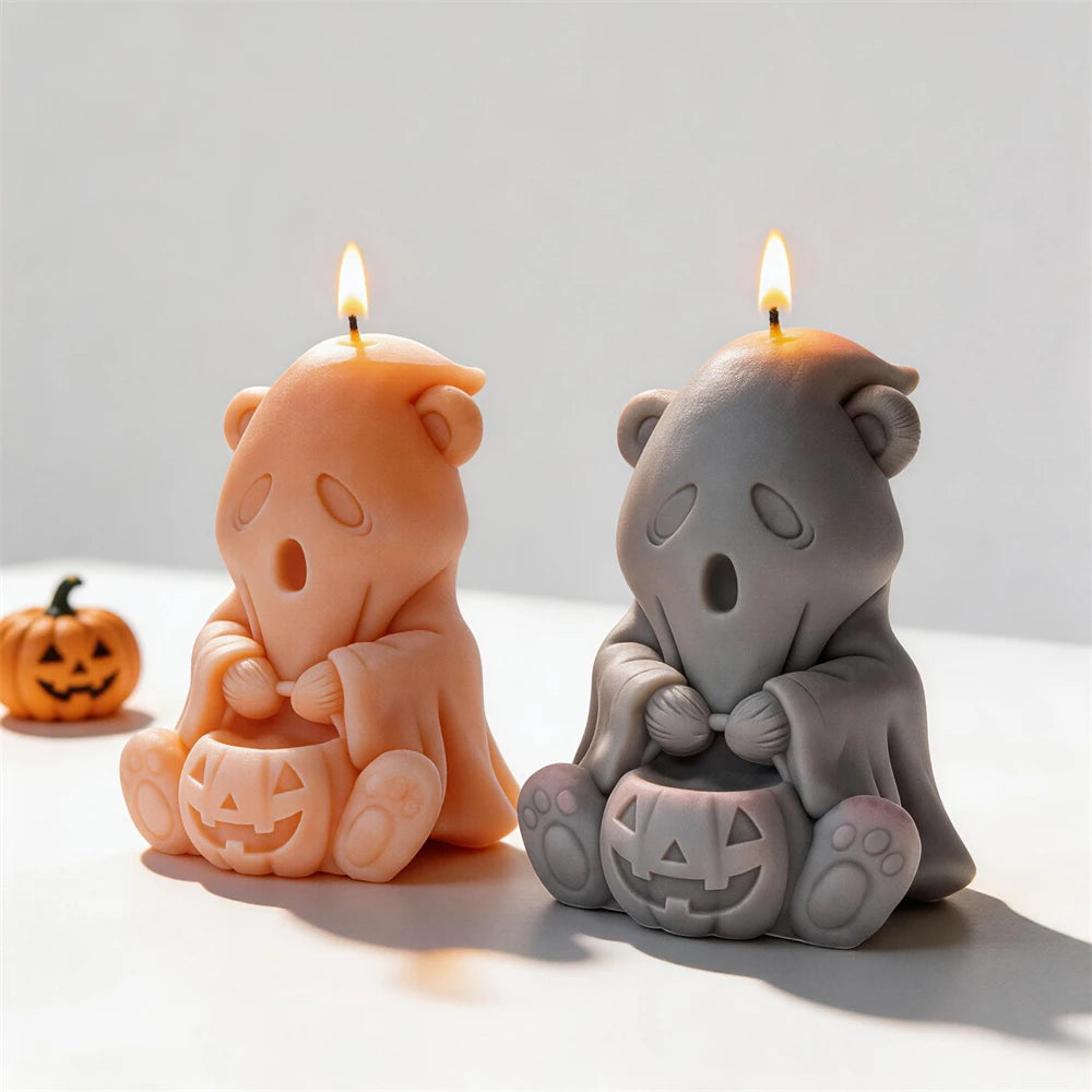 Jack O Lantern Ghost Silicone Mold