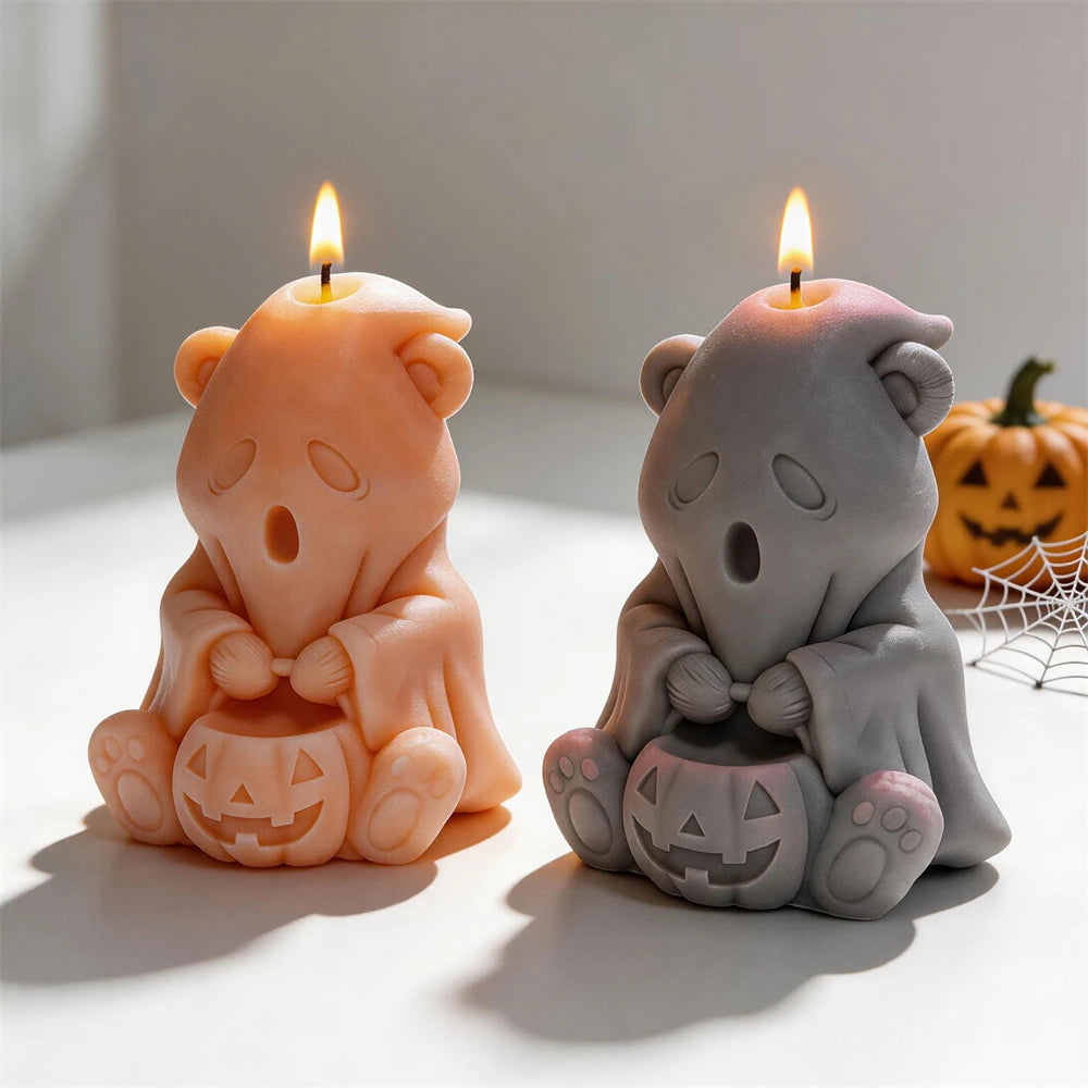 Jack O Lantern Ghost Silicone Mold