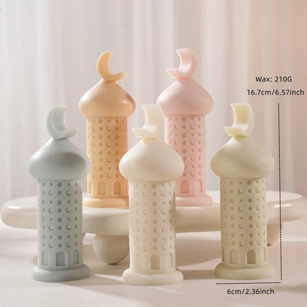 Islamic Ramadan Kareem Lantern Silicone Mold -  Candle Mold Supplies