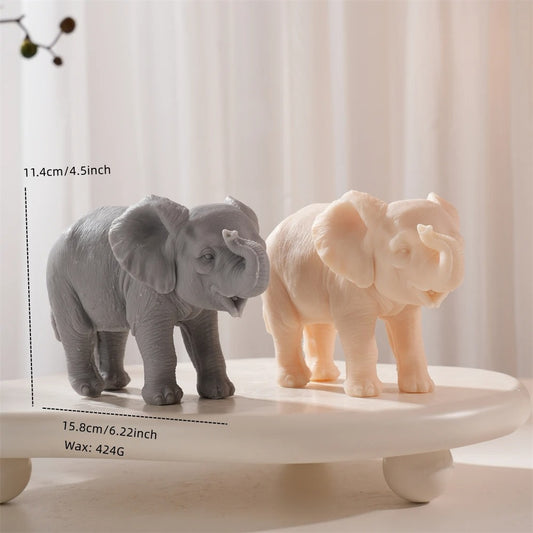 Walking Elephant Silicone Mold | Animal Candle Mold