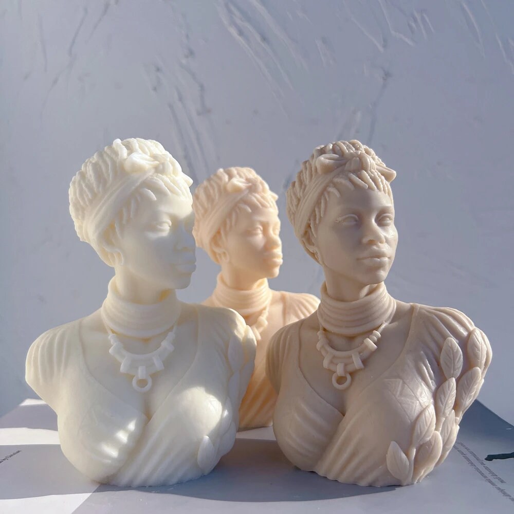 African Female Goddesst Silicone Molds | Mold