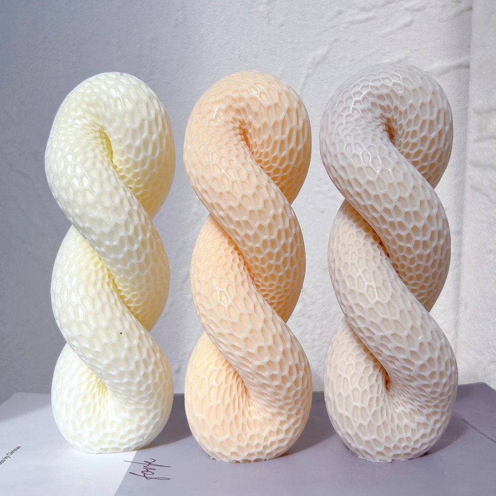 Knot Pillar Candle Silicone Mold | Pillar Mold